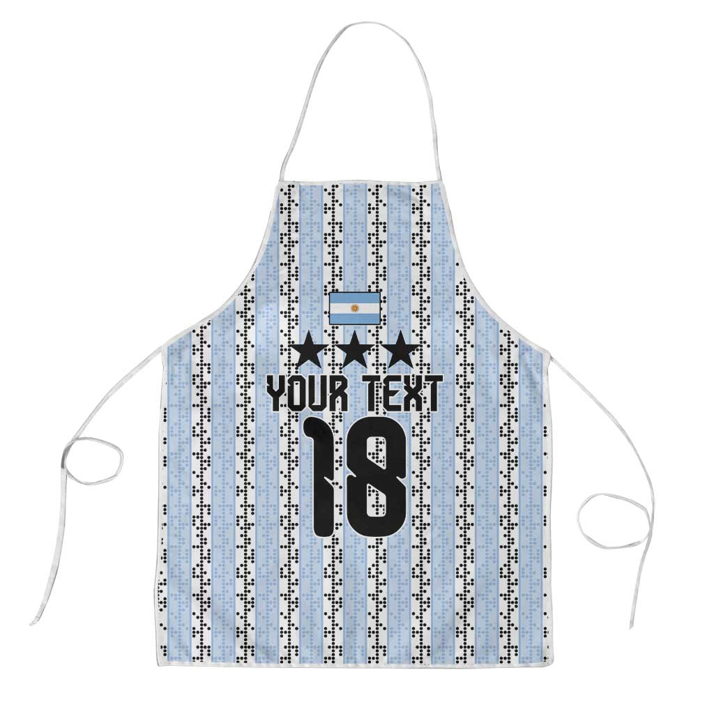 Custom Argentina Heritage Football Apron La Albiceleste Glory Road to 2026