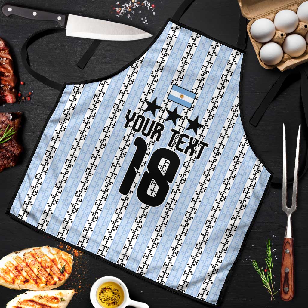 Custom Argentina Heritage Football Apron La Albiceleste Glory Road to 2026