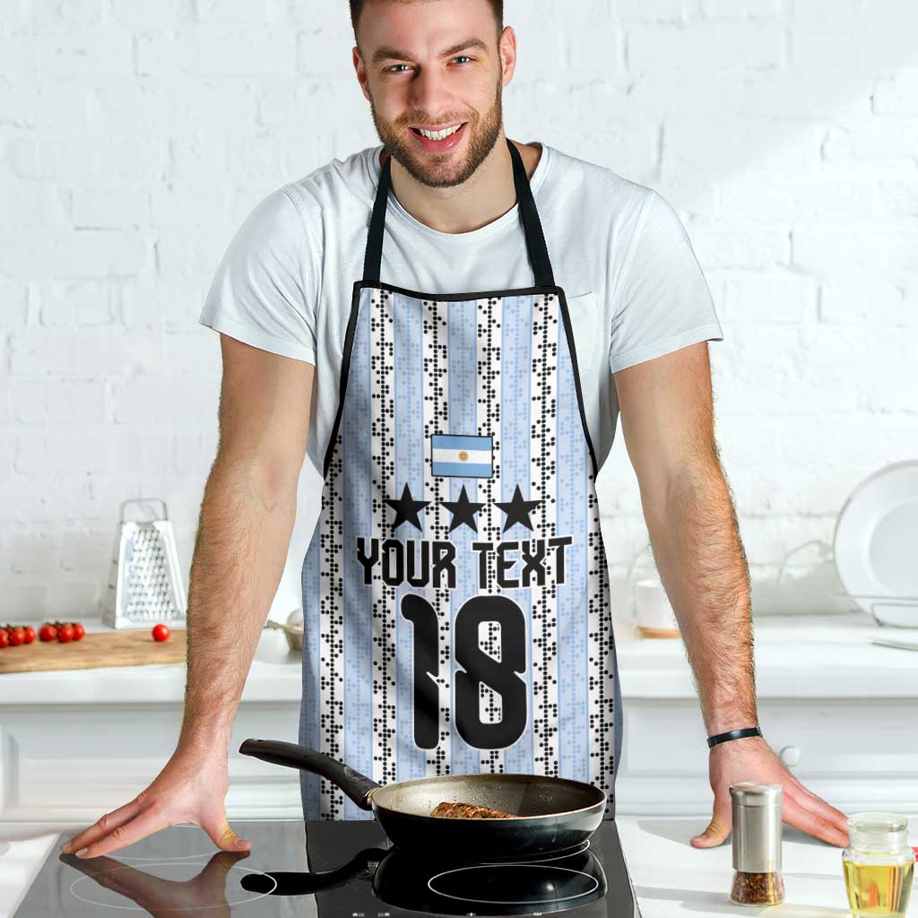 Custom Argentina Heritage Football Apron La Albiceleste Glory Road to 2026