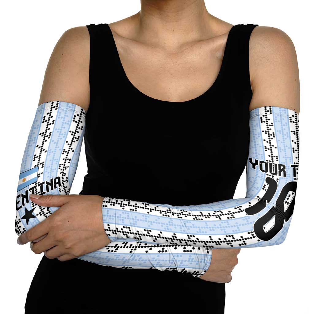 Custom Argentina Heritage Football Arm Sleeves La Albiceleste Glory Road to 2026