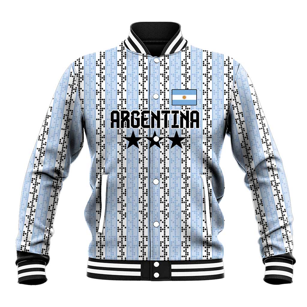Custom Argentina Heritage Football Baseball Jacket La Albiceleste Glory Road to 2026