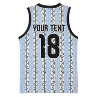 Custom Argentina Heritage Football Basketball Jersey La Albiceleste Glory Road to 2026