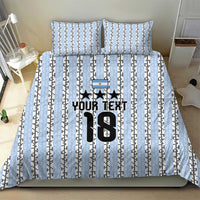Custom Argentina Heritage Football Bedding Set La Albiceleste Glory Road to 2026