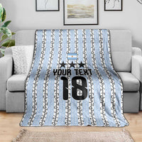 Custom Argentina Heritage Football Blanket La Albiceleste Glory Road to 2026