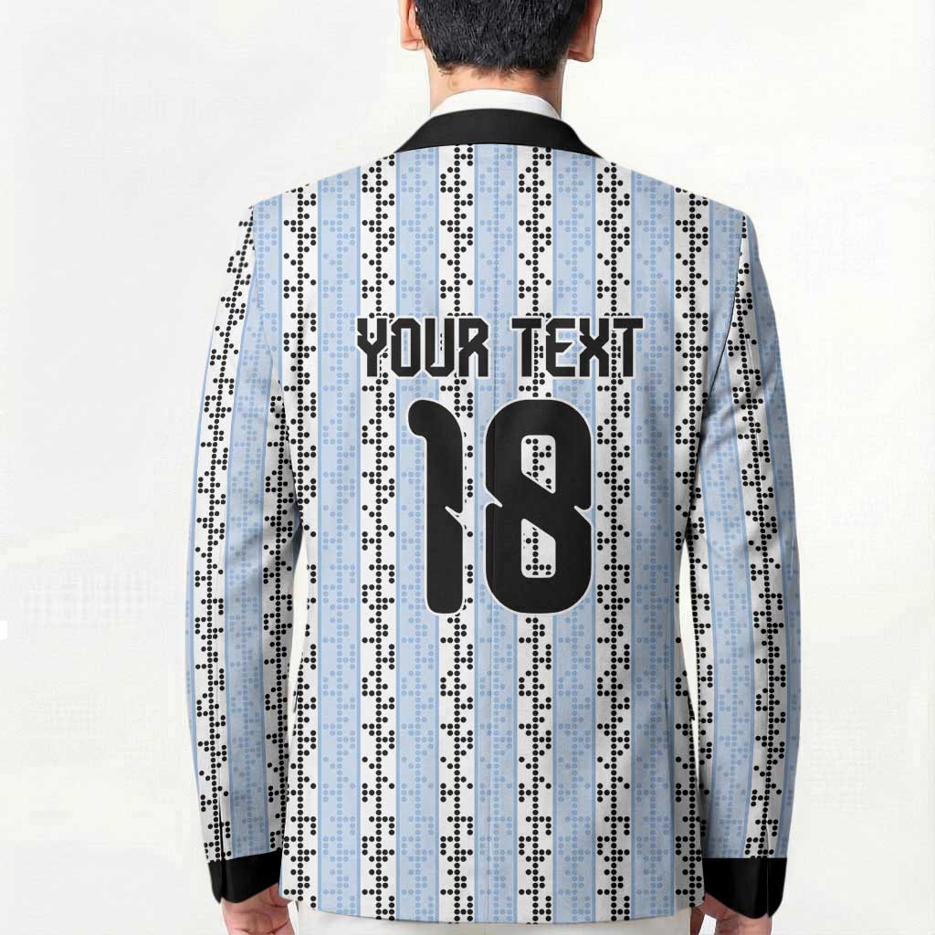 Custom Argentina Heritage Football Blazer La Albiceleste Glory Road to 2026