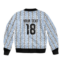 Custom Argentina Heritage Football Bomber Jacket La Albiceleste Glory Road to 2026