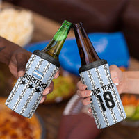 Custom Argentina Heritage Football 4 in 1 Can Cooler Tumbler La Albiceleste Glory Road to 2026