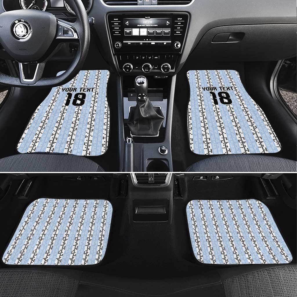 Custom Argentina Heritage Football Car Mats La Albiceleste Glory Road to 2026