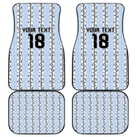 Custom Argentina Heritage Football Car Mats La Albiceleste Glory Road to 2026