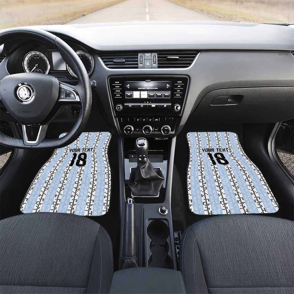 Custom Argentina Heritage Football Car Mats La Albiceleste Glory Road to 2026