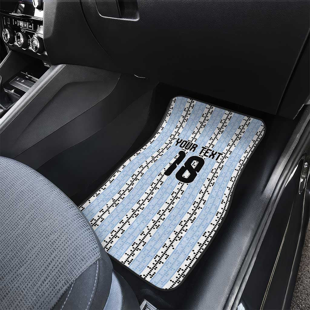 Custom Argentina Heritage Football Car Mats La Albiceleste Glory Road to 2026