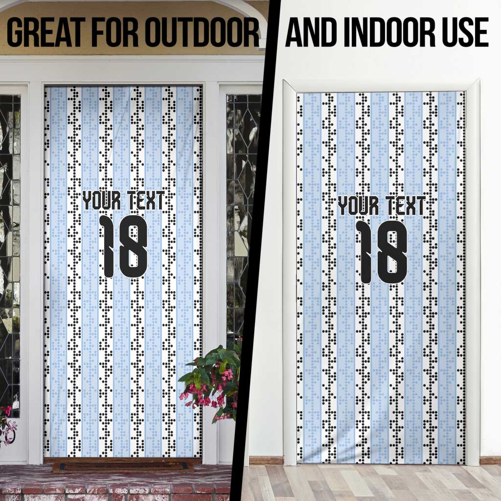Custom Argentina Heritage Football Door Cover La Albiceleste Glory Road to 2026