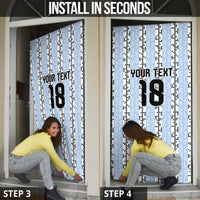 Custom Argentina Heritage Football Door Cover La Albiceleste Glory Road to 2026