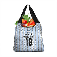 Custom Argentina Heritage Football Grocery Bag La Albiceleste Glory Road to 2026