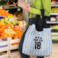 Custom Argentina Heritage Football Grocery Bag La Albiceleste Glory Road to 2026