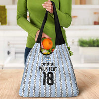 Custom Argentina Heritage Football Grocery Bag La Albiceleste Glory Road to 2026