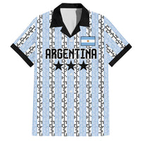 Custom Argentina Heritage Football Hawaiian Shirt La Albiceleste Glory Road to 2026