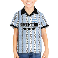 Custom Argentina Heritage Football Hawaiian Shirt La Albiceleste Glory Road to 2026