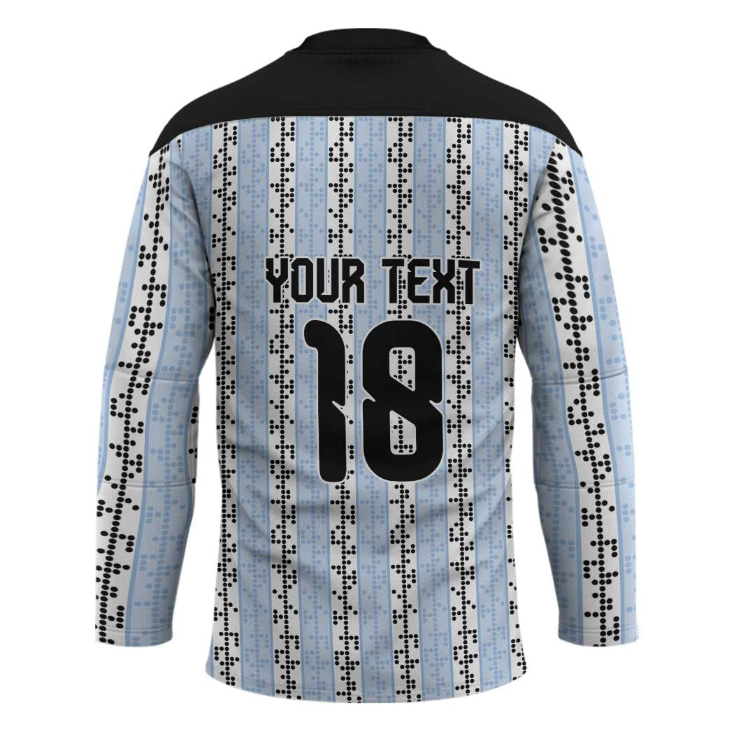 Custom Argentina Heritage Football Hockey Jersey La Albiceleste Glory Road to 2026
