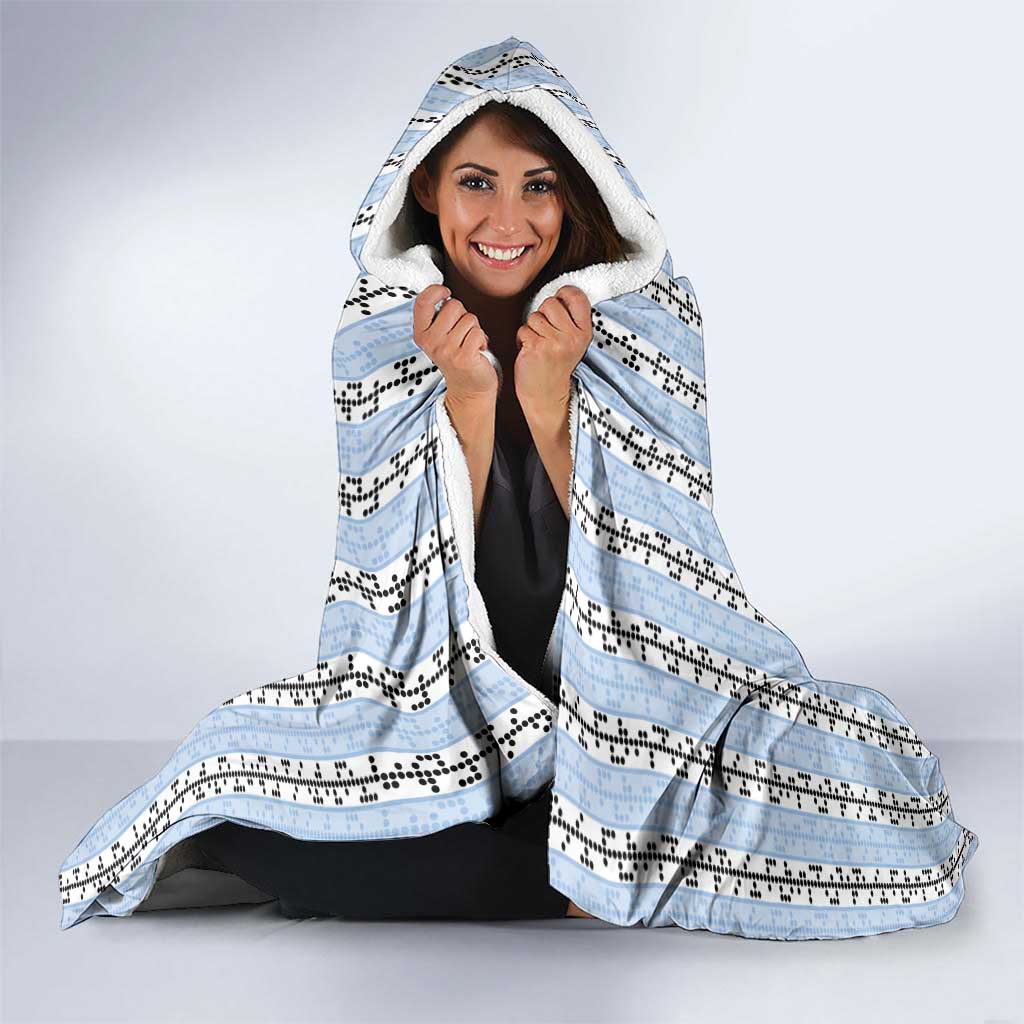 Custom Argentina Heritage Football Hooded Blanket La Albiceleste Glory Road to 2026
