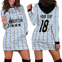 Custom Argentina Heritage Football Hoodie Dress La Albiceleste Glory Road to 2026