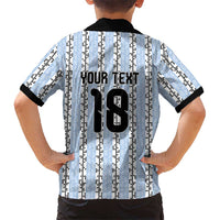 Custom Argentina Heritage Football Kid Hawaiian Shirt La Albiceleste Glory Road to 2026