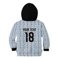 Custom Argentina Heritage Football Kid Hoodie La Albiceleste Glory Road to 2026