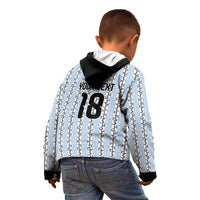 Custom Argentina Heritage Football Kid Hoodie La Albiceleste Glory Road to 2026