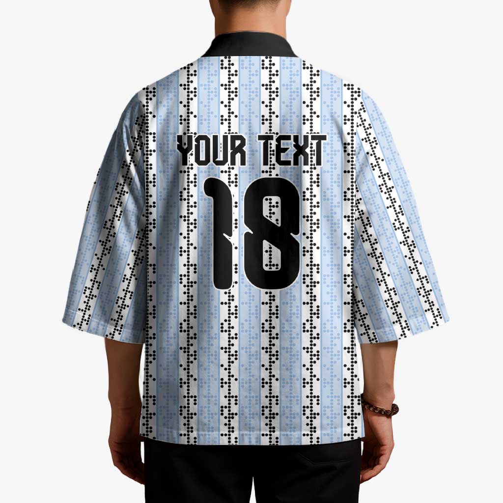 Custom Argentina Heritage Football Kimono La Albiceleste Glory Road to 2026