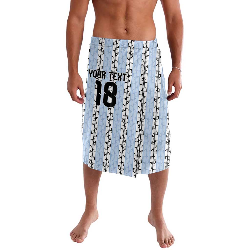 Custom Argentina Heritage Football Lavalava La Albiceleste Glory Road to 2026