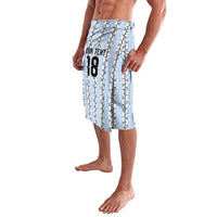 Custom Argentina Heritage Football Lavalava La Albiceleste Glory Road to 2026