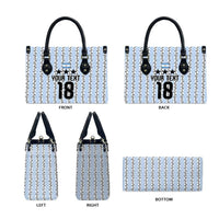Custom Argentina Heritage Football Leather Bag La Albiceleste Glory Road to 2026