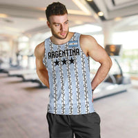 Custom Argentina Heritage Football Men Tank Top La Albiceleste Glory Road to 2026