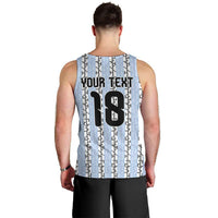 Custom Argentina Heritage Football Men Tank Top La Albiceleste Glory Road to 2026