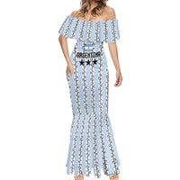 Custom Argentina Heritage Football Mermaid Dress La Albiceleste Glory Road to 2026