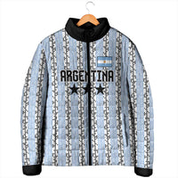 Custom Argentina Heritage Football Padded Jacket La Albiceleste Glory Road to 2026