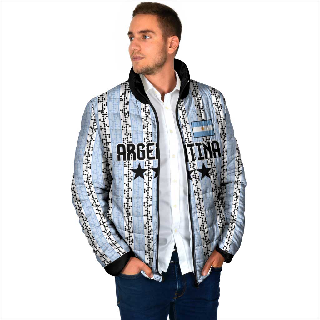 Custom Argentina Heritage Football Padded Jacket La Albiceleste Glory Road to 2026
