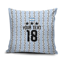 Custom Argentina Heritage Football Pillow Cover La Albiceleste Glory Road to 2026
