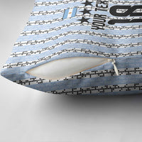 Custom Argentina Heritage Football Pillow Cover La Albiceleste Glory Road to 2026