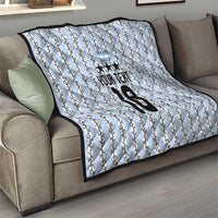 Custom Argentina Heritage Football Quilt La Albiceleste Glory Road to 2026