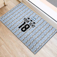 Custom Argentina Heritage Football Rubber Doormat La Albiceleste Glory Road to 2026