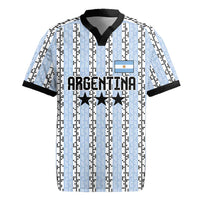 Custom Argentina Heritage Football Rugby Jersey La Albiceleste Glory Road to 2026