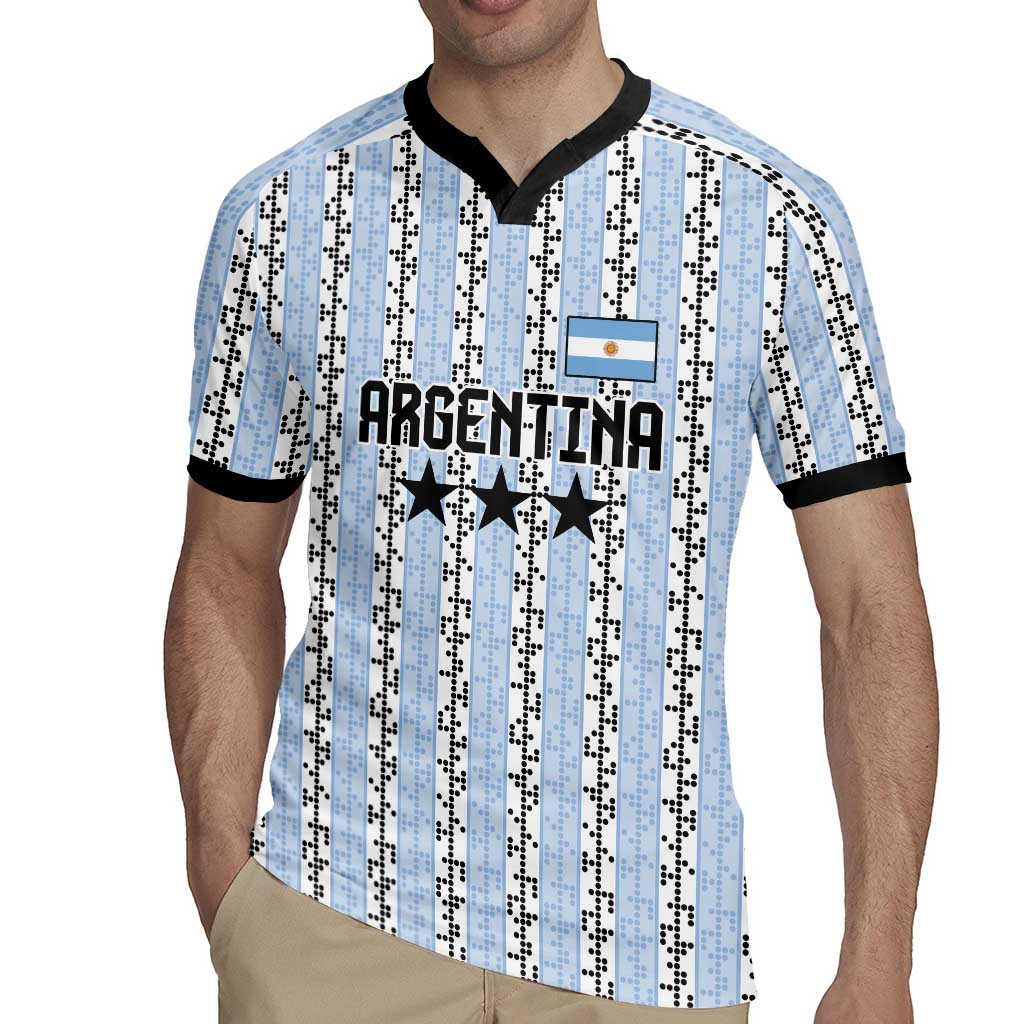 Custom Argentina Heritage Football Rugby Jersey La Albiceleste Glory Road to 2026