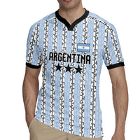 Custom Argentina Heritage Football Rugby Jersey La Albiceleste Glory Road to 2026