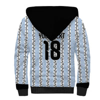Custom Argentina Heritage Football Sherpa Hoodie La Albiceleste Glory Road to 2026