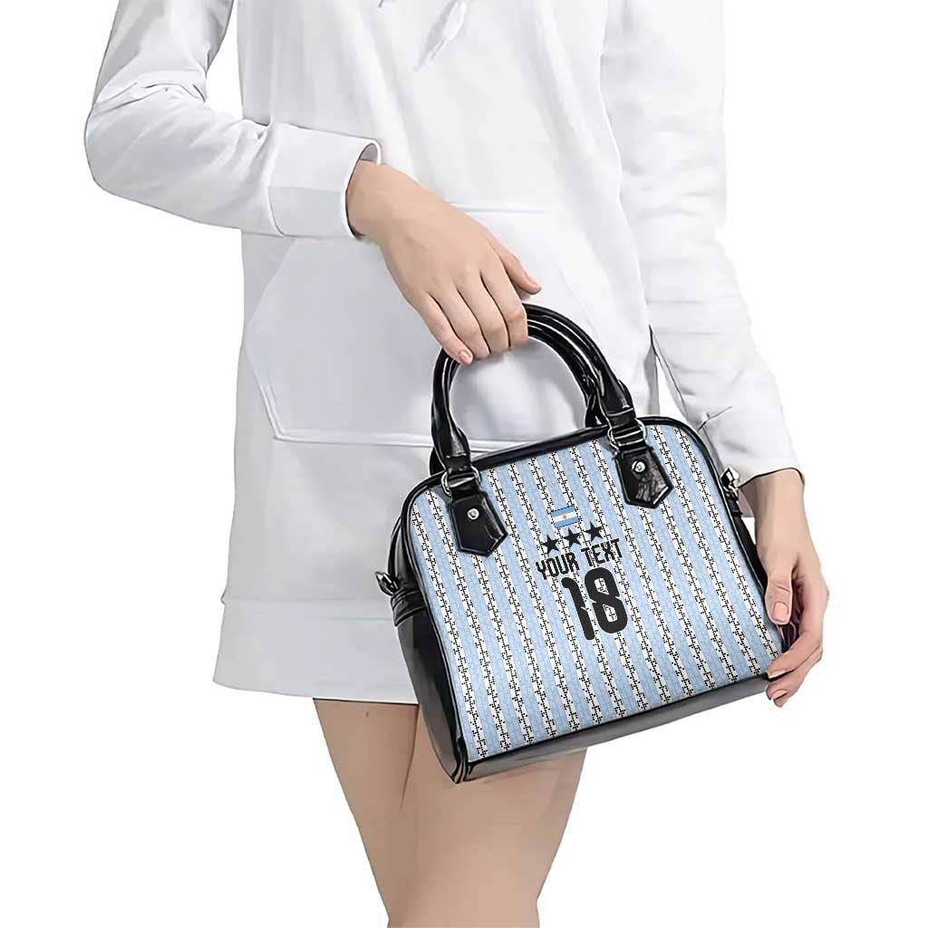 Custom Argentina Heritage Football Shoulder Handbag La Albiceleste Glory Road to 2026