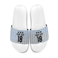 Custom Argentina Heritage Football Slide Sandals La Albiceleste Glory Road to 2026