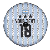 Custom Argentina Heritage Football Spare Tire Cover La Albiceleste Glory Road to 2026