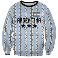 Custom Argentina Heritage Football Sweatshirt La Albiceleste Glory Road to 2026