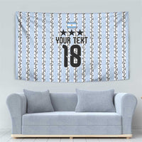 Custom Argentina Heritage Football Tapestry La Albiceleste Glory Road to 2026